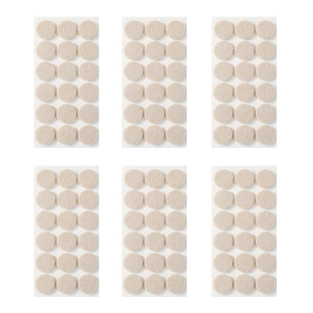 Felt Furniture Pads for Hardwood Floors (108 Count)