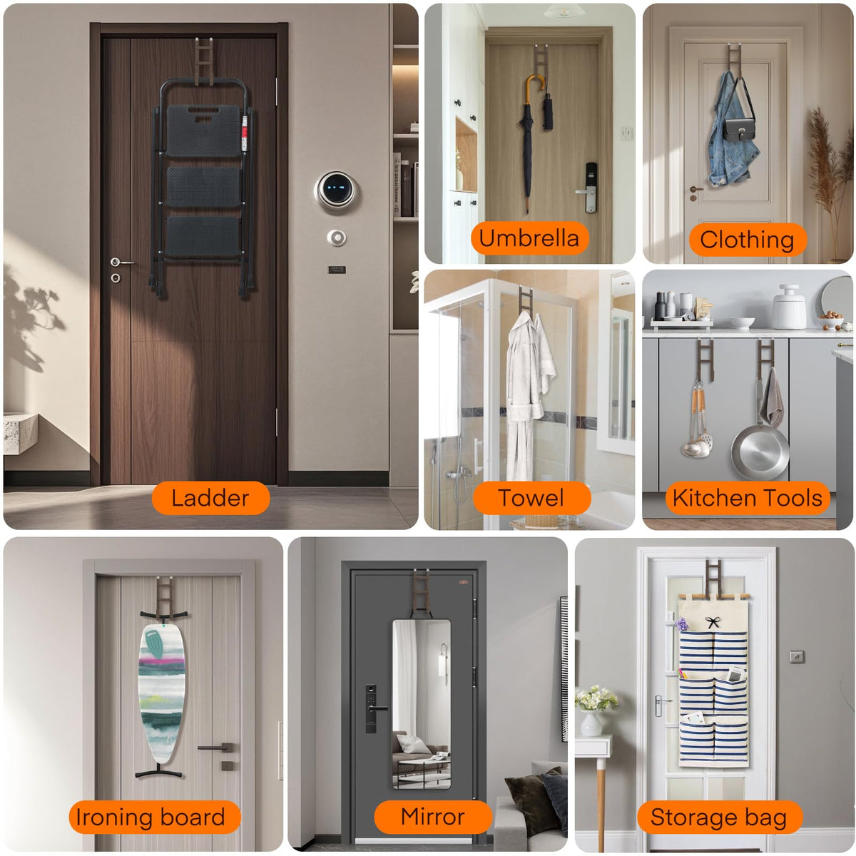 Over the Door Hooks (2 Count)