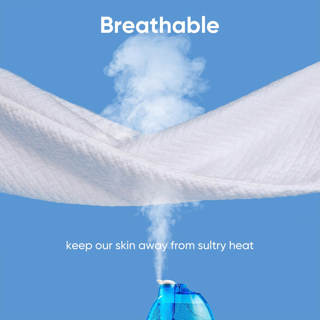 Cooling Waterproof Mattress Protector Full Size