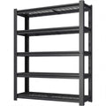 72" H Heavy Duty Garage Shelving (5 Count)