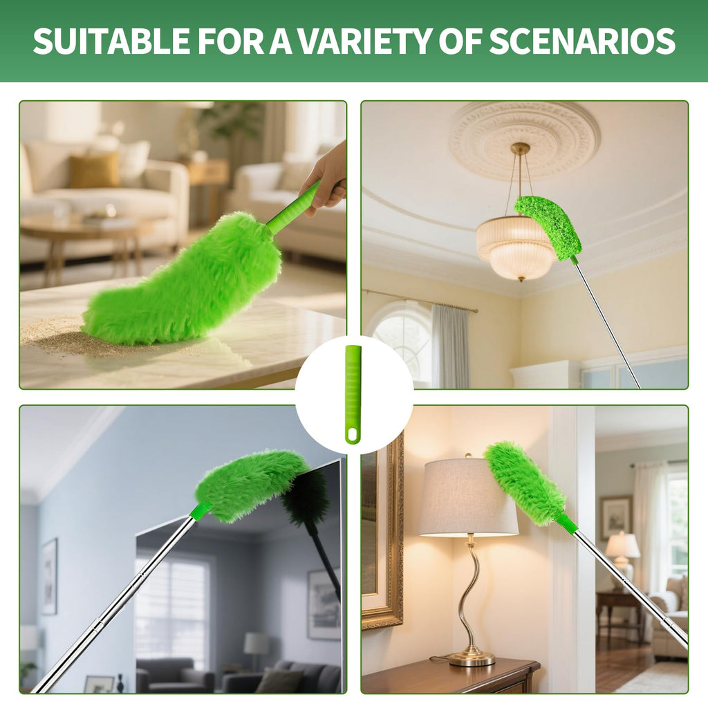 dusters for Cleaning extendable Long Handle
