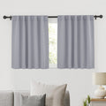 Privacy Bathroom Curtains (2 Count)