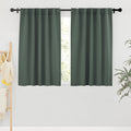 Blackout Curtains & Drapes for Bedroom 54 inches Long (2 Count)