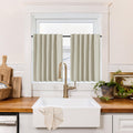 100% Blackout Basement Curtains 30 inches Long (2 Count)