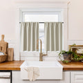 100% Blackout Basement Curtains 30 inches Long (2 Count)