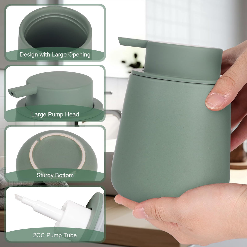Ceramic Foaming Soap Dispenser