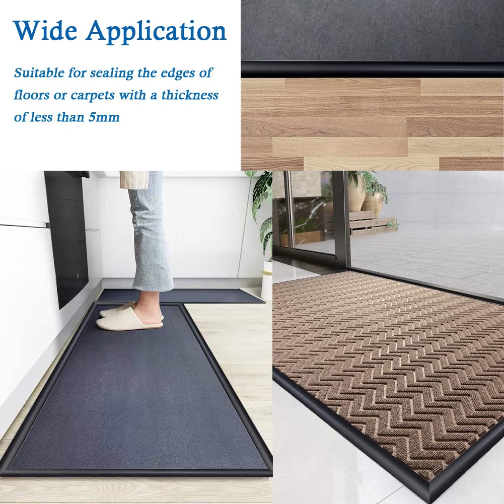 Carpet Transition Strip Self Adhesive Floor Transition Strip (6.56 Foot)