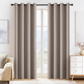 Light Taupe Blackout Curtains