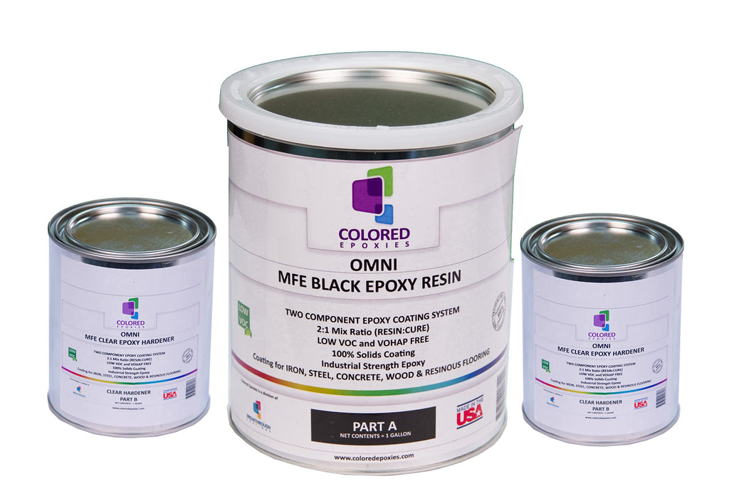 Black Epoxy Resin for Bar Tops (1920 Fl Oz)