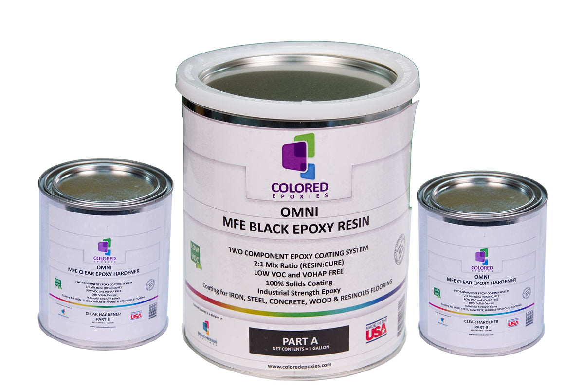 Black Epoxy Resin for Bar Tops (1920 Fl Oz)