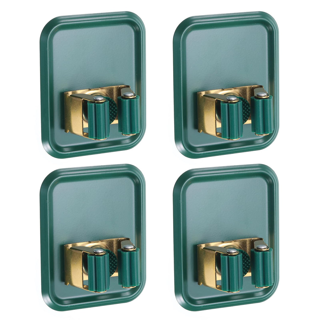 4pcs Mop Broom Holder Wall Mount