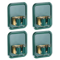 4pcs Mop Broom Holder Wall Mount