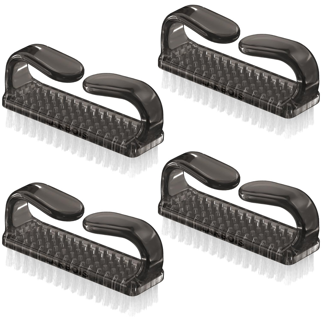 Handle Grip Nail Brush (4 Count)