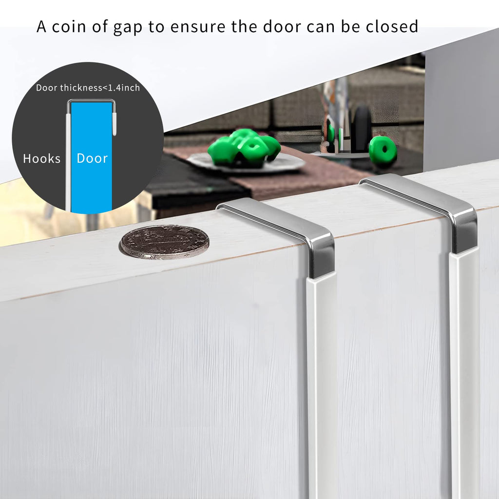 Over the Door Hooks (10 Count)