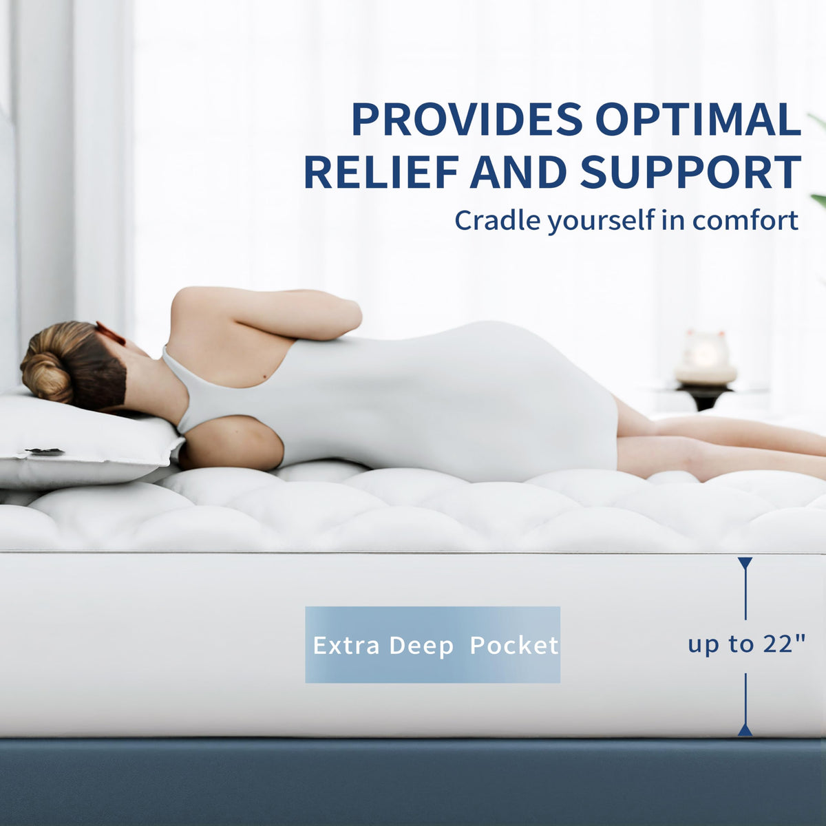 Twin XL Mattress Pad College Dorm