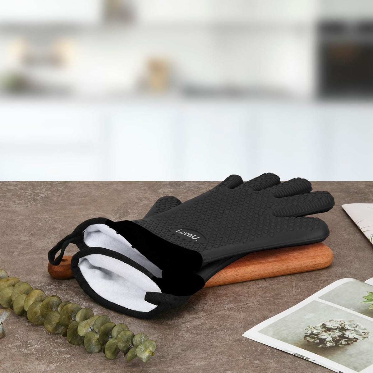 Silicone Oven Mitts Gloves