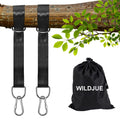 Tree Swing Hanging Straps Kit Holds 2000 lbs,8ft Extra Long Straps Strap with Safer Lock Snap Carabiner Hooks Perfect for Tree Swing Hammocks, Perfect for Swings,Carry Pouch Easy Fast Installation