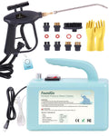 1700W Tankless Handheld Steam Cleaner with 7 Brushes 20s Heating to 239℉ Pressurized Portable Steam Cleaner