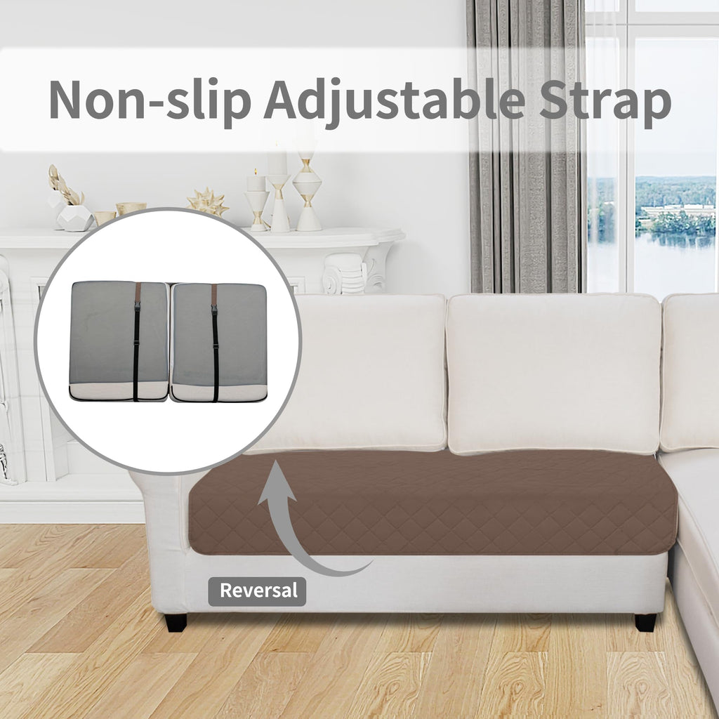 Sectional Couch Covers for Dogs L Shape Sofa Cover Reversible Sofa Slipcover Chaise Lounge Cover Furniture Protector Cover for Pets Dog Cat