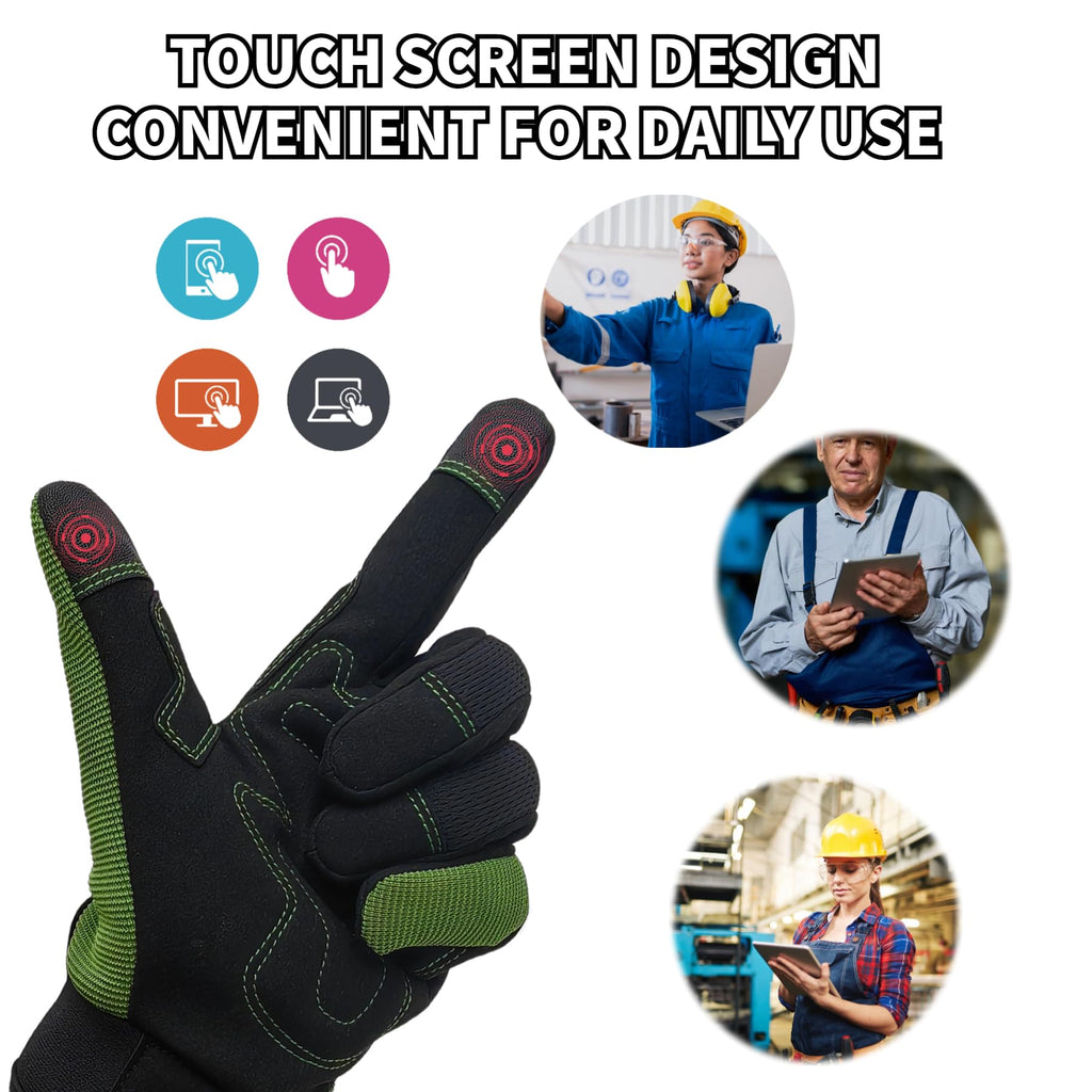 2 Pairs Outdoor Work Gloves