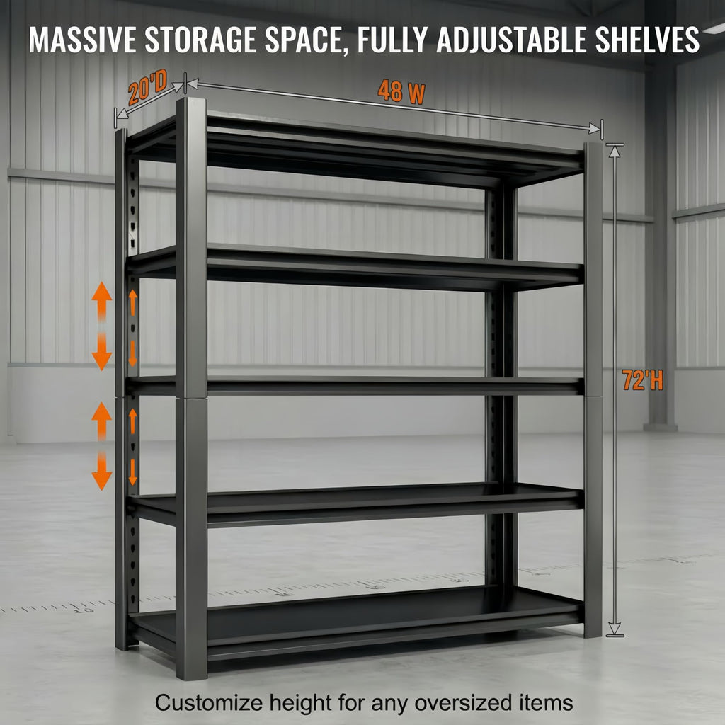 3500 LBS Heavy Duty Garage Shelving