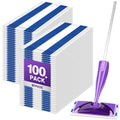 100 Count Mop Pad Refill Compatible with Swiffer WetJet