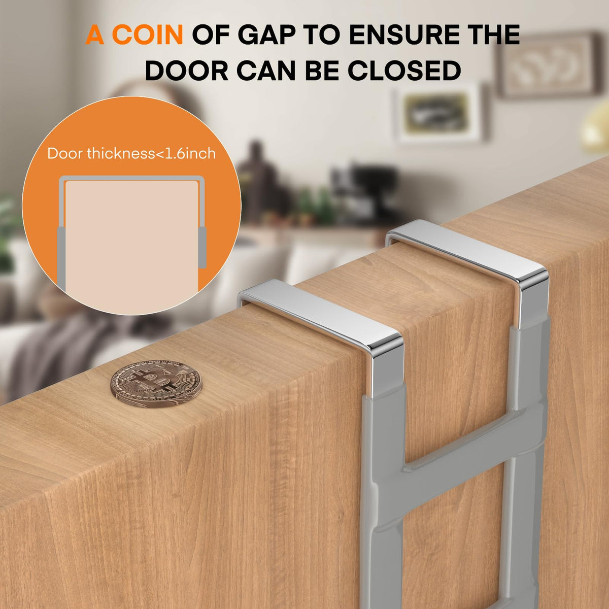 Over the Door Hooks (4 Count)