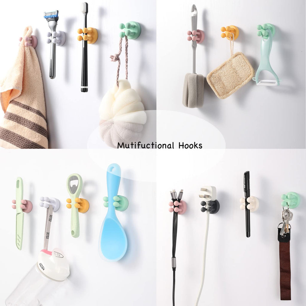Razor Holder for Shower Hooks (6 Count)