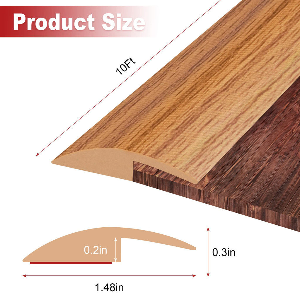 10Ft Carpet Floor Transition Strip
