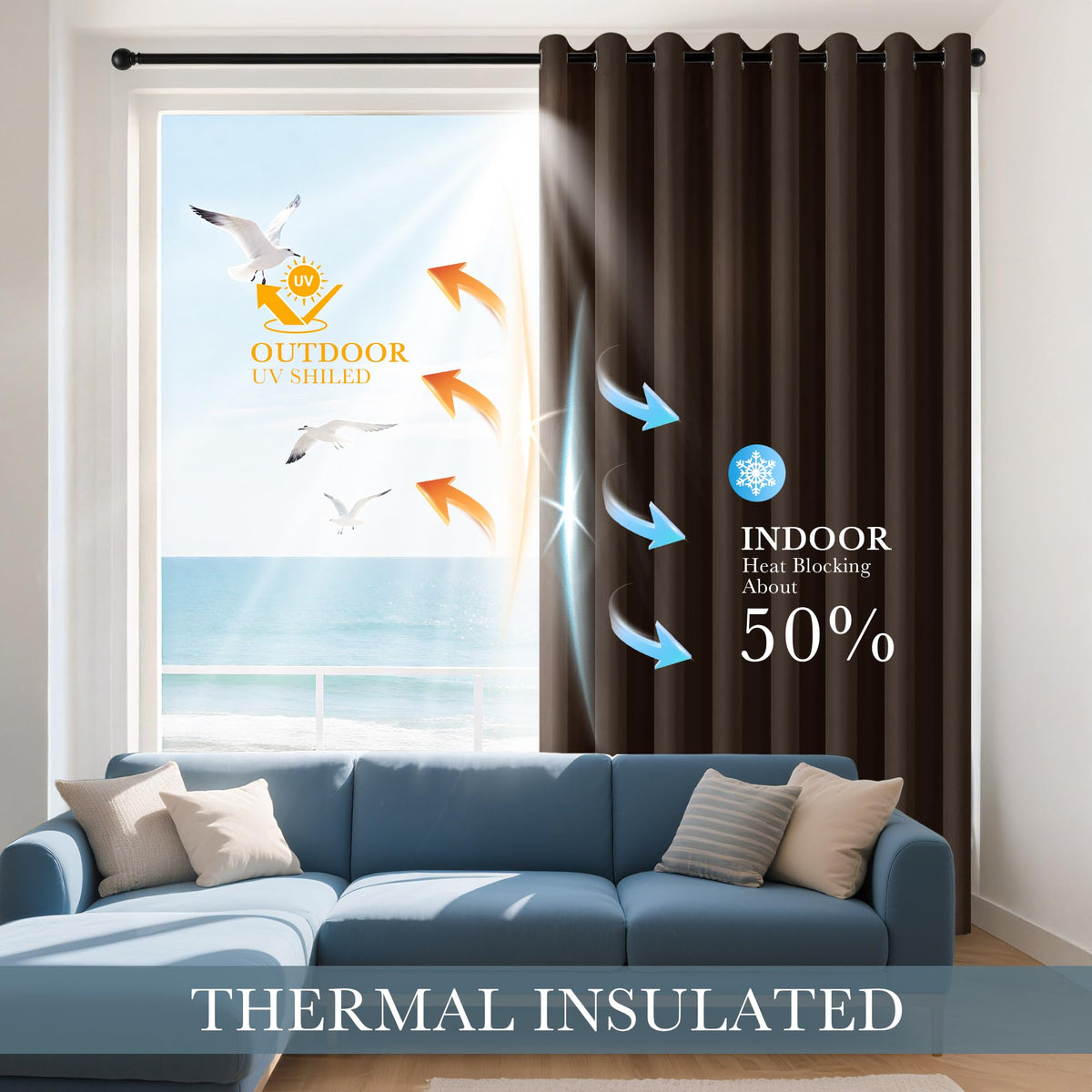 Blackout Curtain Panels (2 Count)