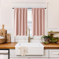 100% Blackout Basement Curtains 36 inches Long (2 Count)