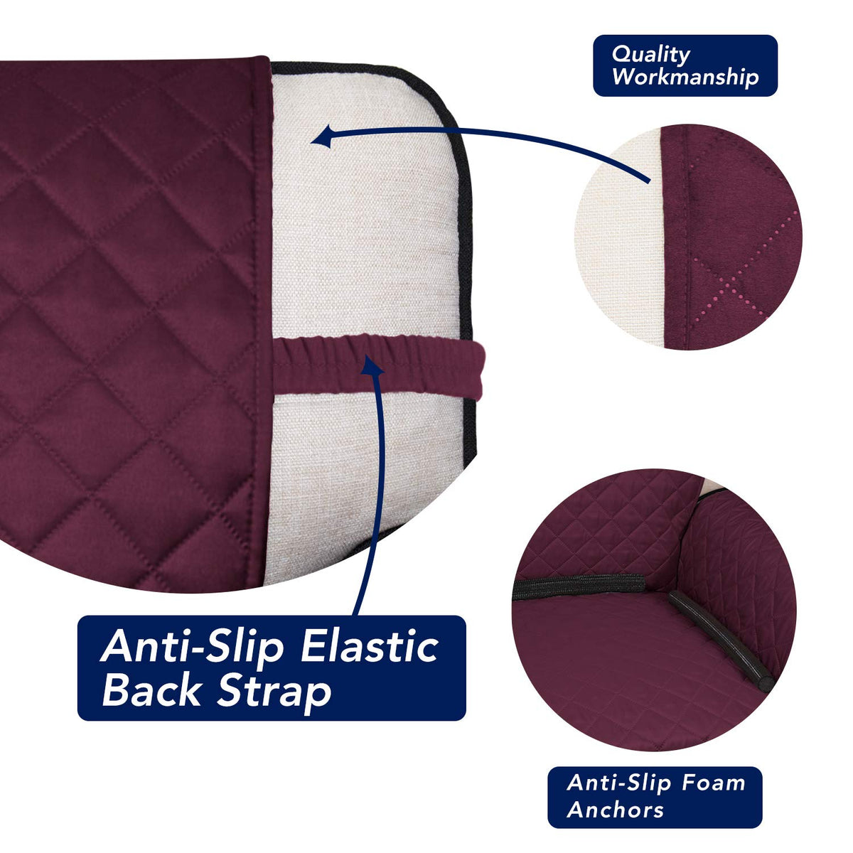 Reversible Chair Sofa Cover Dog Couch Covers for Sofa