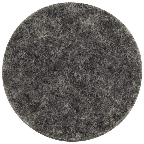 1 1 2" Round Heavy Duty Felt Furniture Pads for Effortless Moving and Surface Protection Across Hardwood (24 Count)