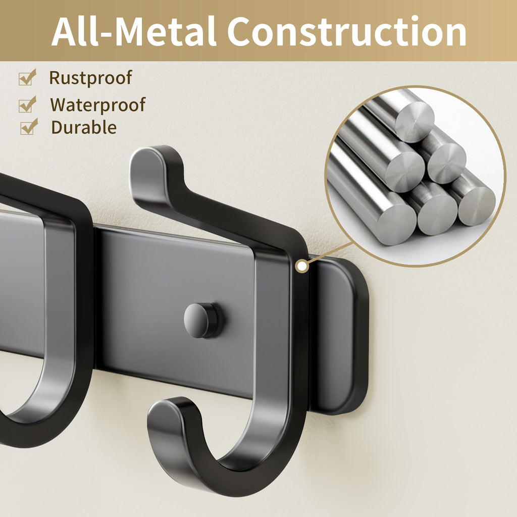 Coat Rack Wall Mounted Heavy