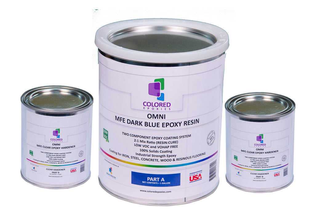 Dark Blue Epoxy Resin for Bar Tops (1920 Fl Oz)