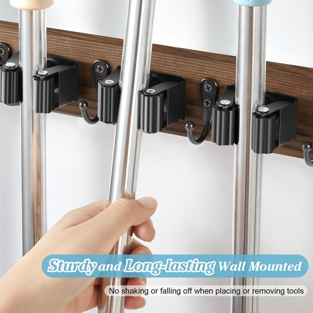 Broom Holder Wall Mount