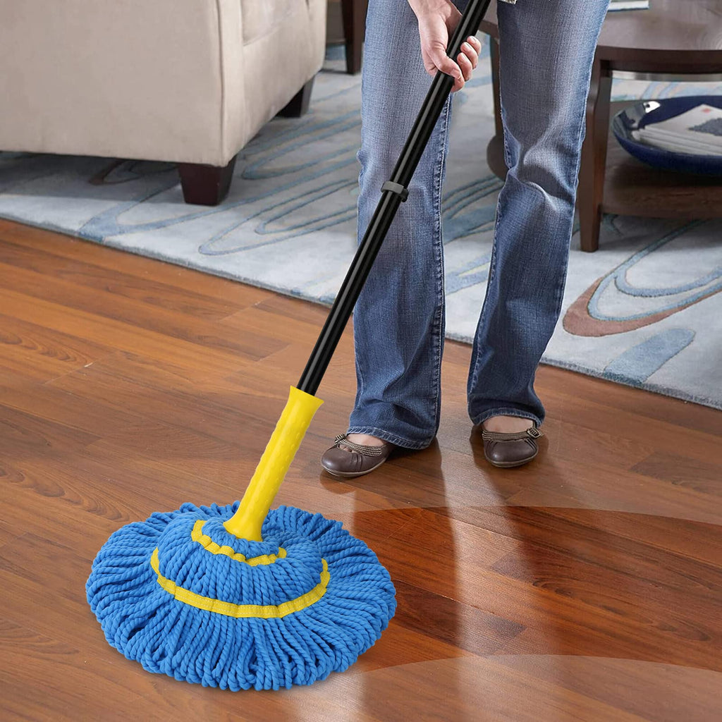 Self Wringing Twist Mop with 1 Extra Refill