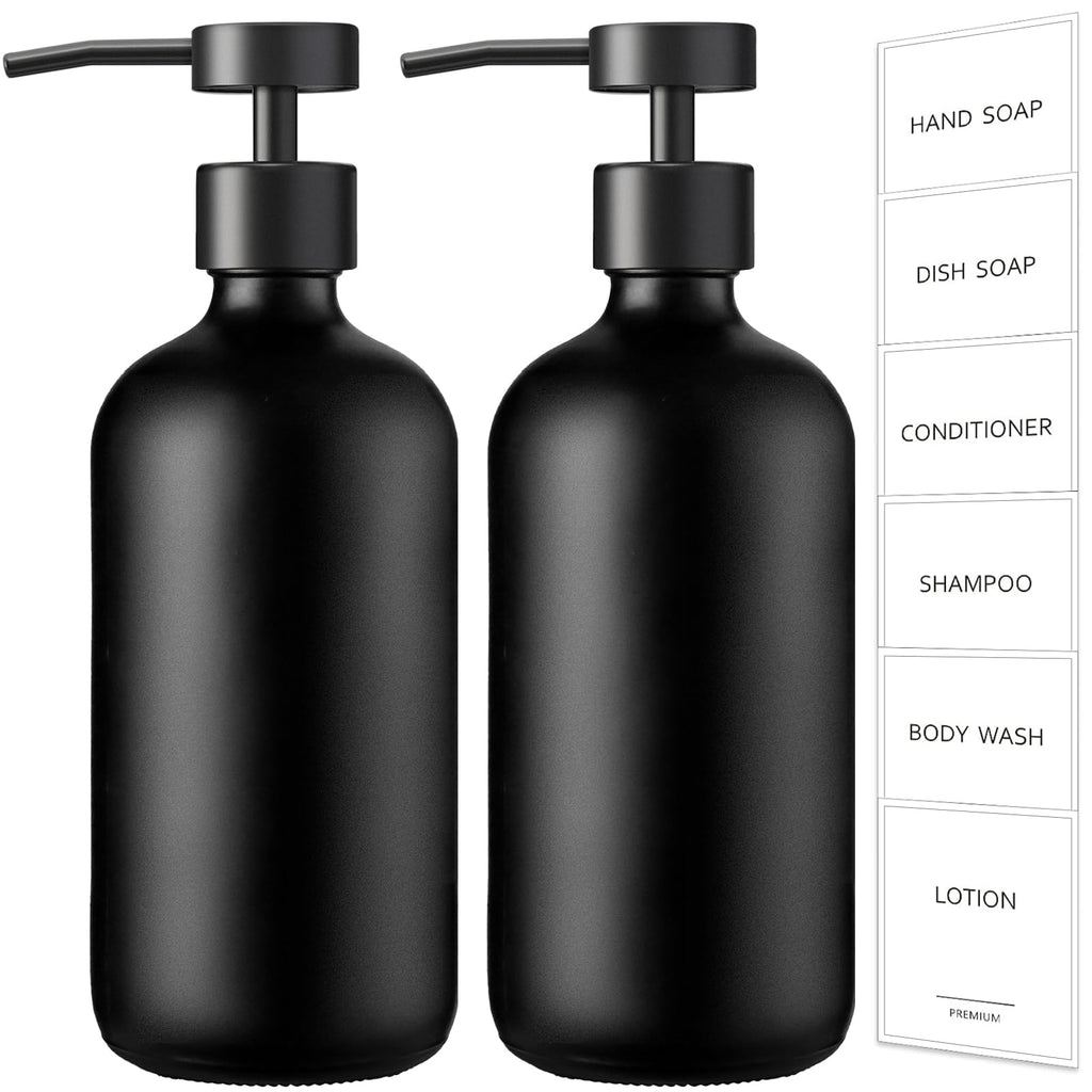 Black Soap Dispenser (2 Count)