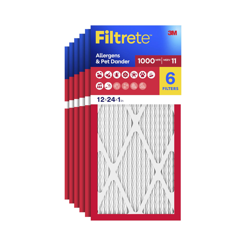 12x24x1 Air Filter (6 Count)