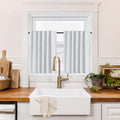 100% Blackout Short Curtains for Small Window (2 Count)
