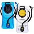 KUREIDA Hydration Bladder 2 Liter, BPA Free Water Bladder for Hiking Backpack Water Storage Bag with Insulated Tube, Hydration Backpack Replacement for Outdoor Camping Running Hiking