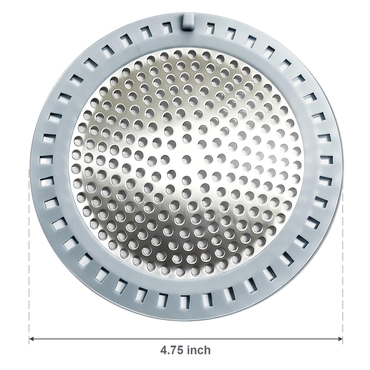 2PCS Shower Drain Hair Catcher (2 Count)