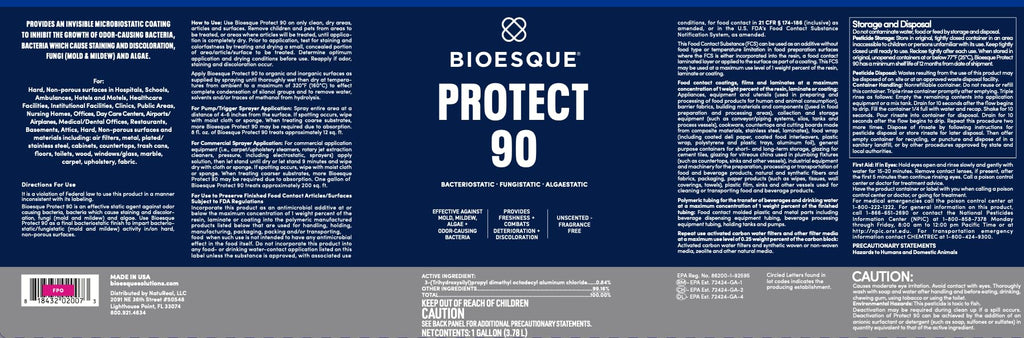 Protect 90 Bacteriostatic (128 Fl Oz)