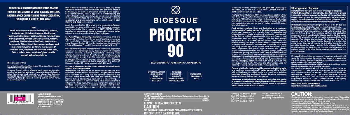 Protect 90 Bacteriostatic (128 Fl Oz)