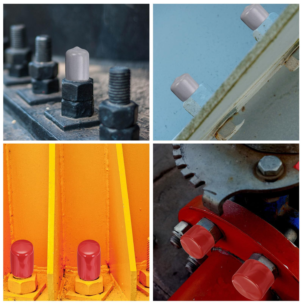 20pcs Rubber End Caps 44mm
