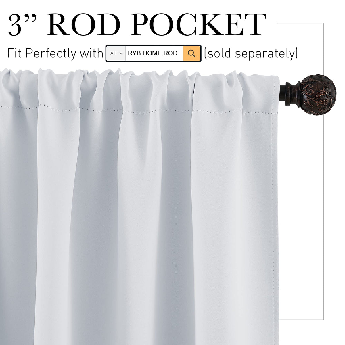 Cafe Curtains 30 inch Length