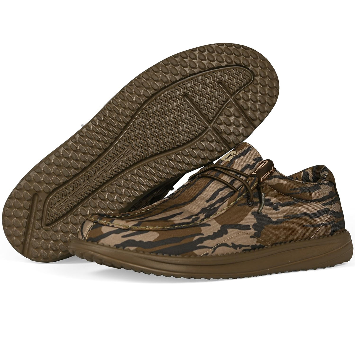 Gator Waders Mens Casual Shoes – Men's Loafers & Slip-Ons Camp Shoes with No-Tie Laces -Arch Support Boat Shoes for Everyday Wear