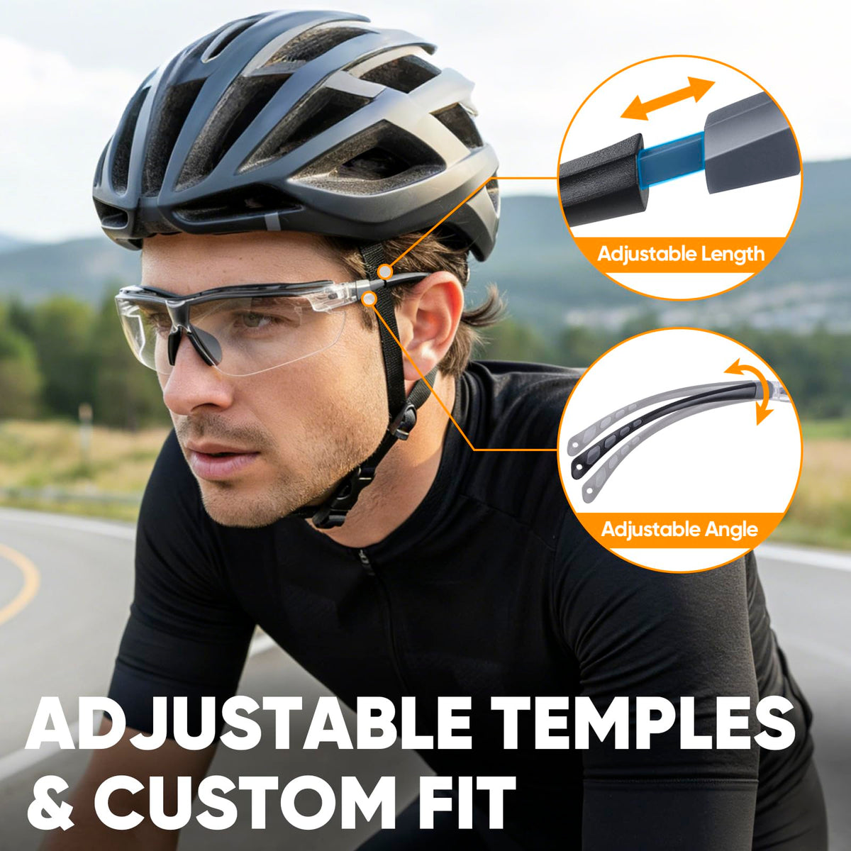 3PK Anti Fog Safety Glasses for Men & Women (3 Count)