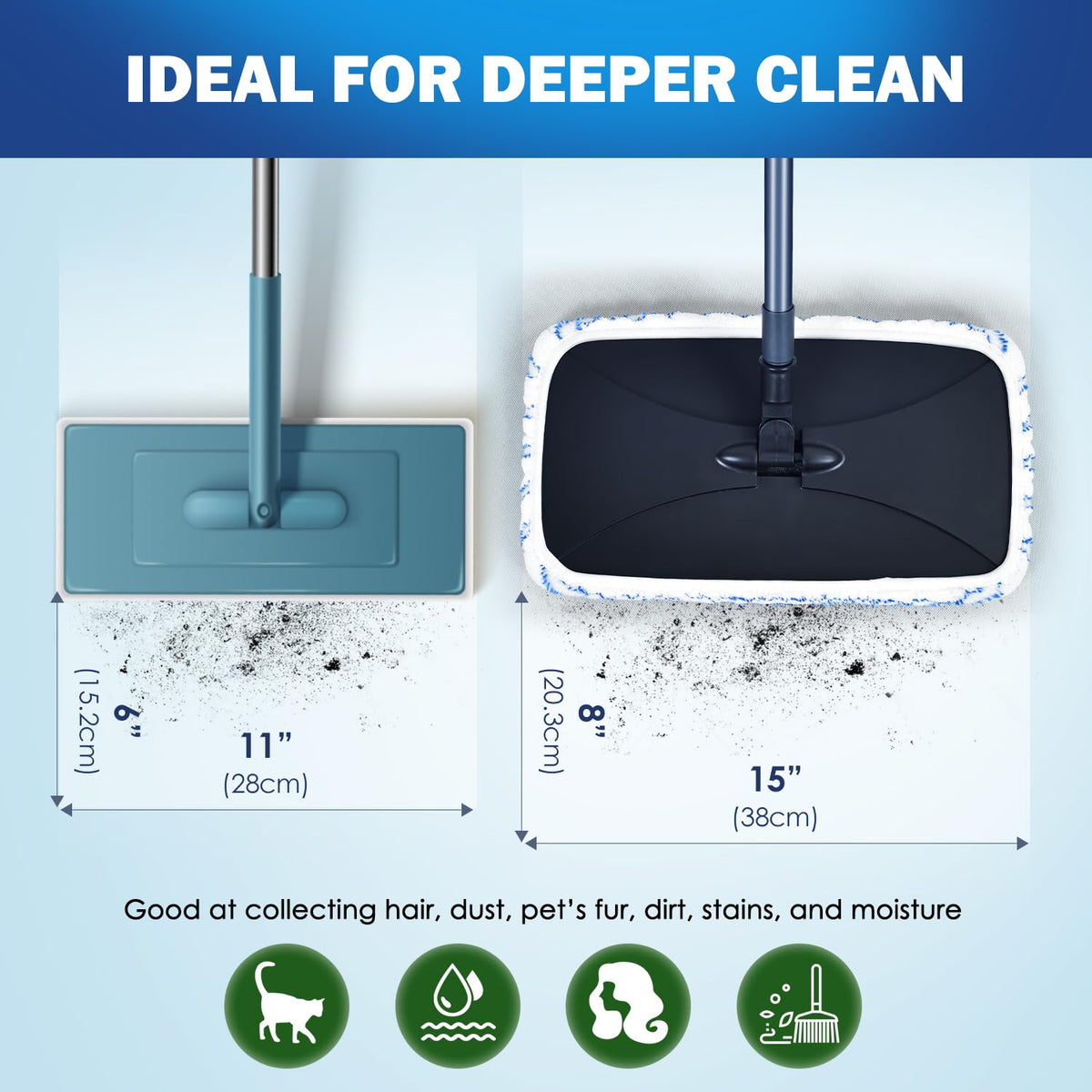 Large Surface Flat Mop