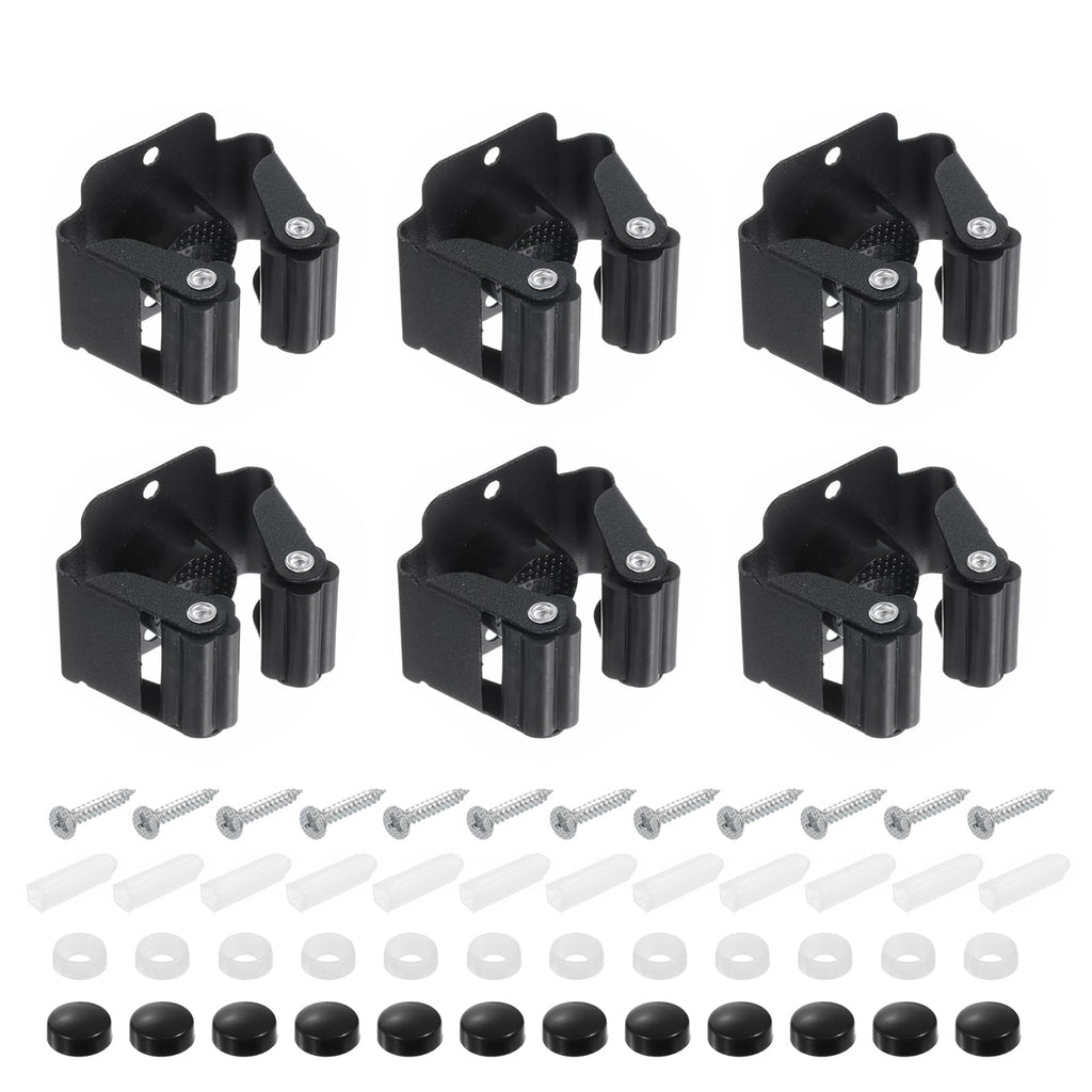 12pcs Mop Broom Holder Wall Mount